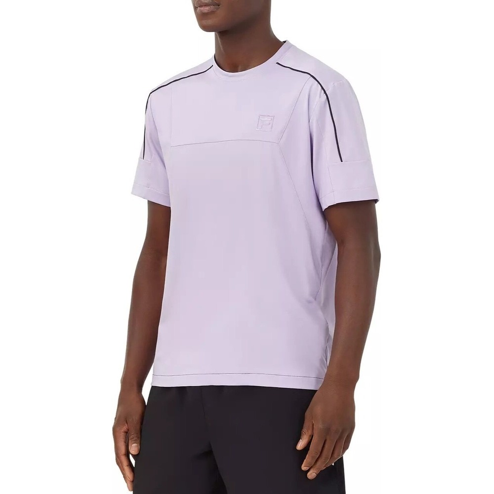 Fila‎ Adrenaline Performance Training Men Shirt Crew Purple Athletic Training L